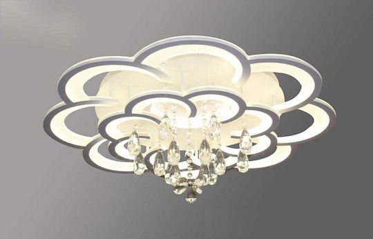 Light fixture Ceiling Mount Light 90cm with Integrated LED and Remote Control