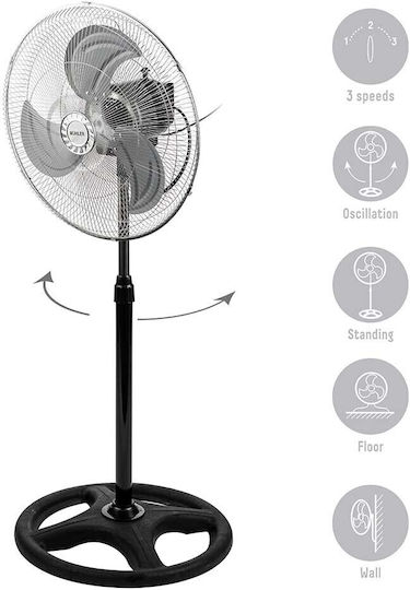 Muhler Modular Fan 70W Fan Diameter 46cm Black