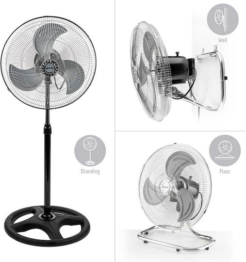 Muhler Modular Fan 70W Fan Diameter 46cm Black