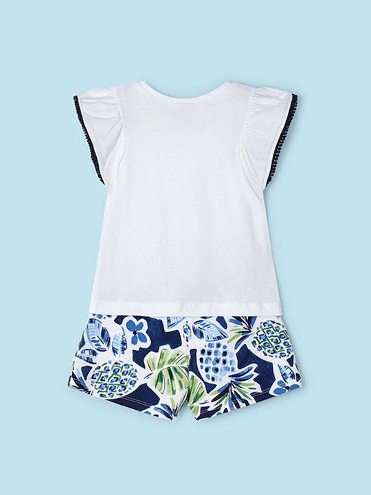 Mayoral Kids Set with Shorts Summer 2pcs Blue Squirrel