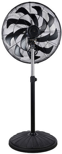 Life Turbina Pro65 Ventilator Sockel 200W Lüfterdurchmesser 65cm Schwarzer