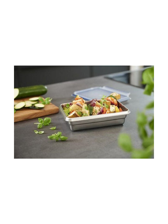 Tefal Masterseal Δοχείο Φαγητού Inox Ασημί 1.2lt