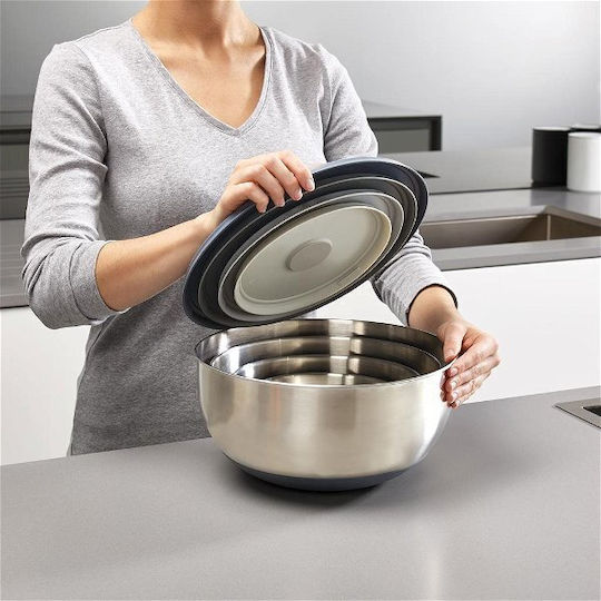 Joseph Joseph Inox Lunch Box Nest Prep&store Gray 4pcs
