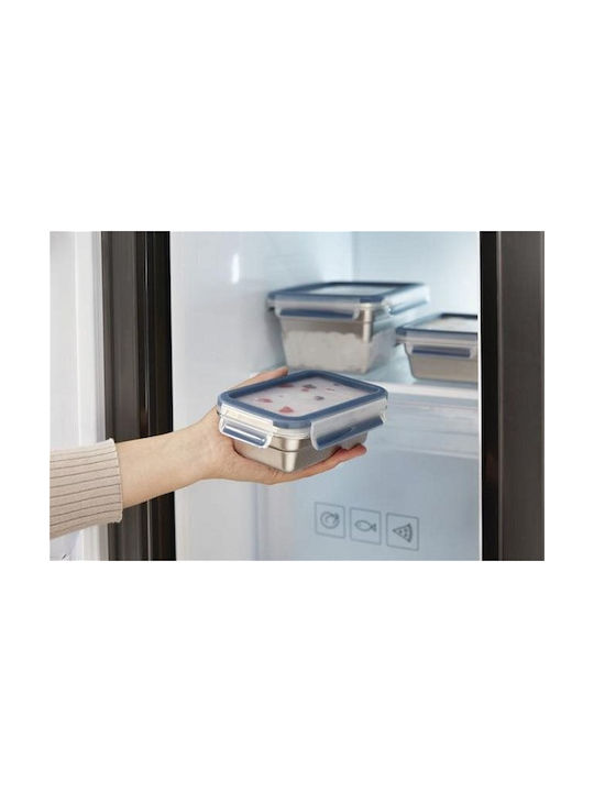 Tefal Masterseal Δοχείο Φαγητού Inox Ασημί 1.2lt