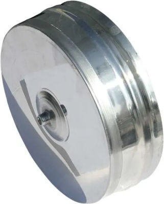 Cosmovent Reinigung Kappe Rauchrohr Inox 200mm Silber