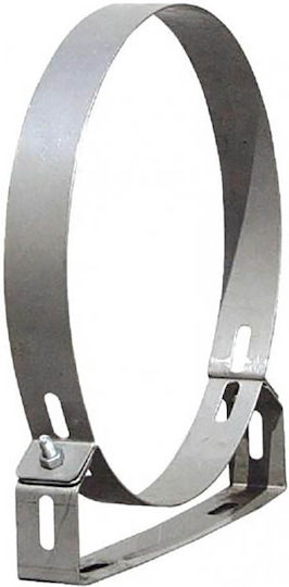 Inox Shell Придържащ клипс Chimney Pipe Inox 150мм Сребрист
