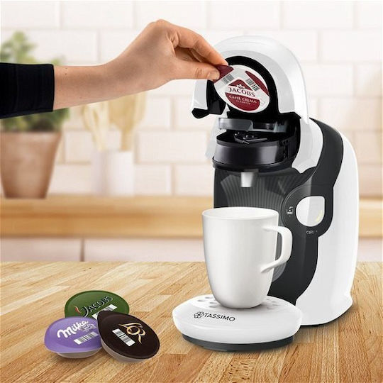 Bosch Style Pod Coffee Machine Tassimo Pressure 3.3bar White