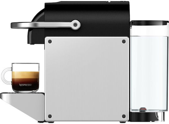 De'Longhi Pixie Pod Coffee Machine Nespresso Pressure 19bar Silver