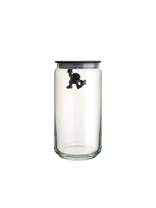 Alessi Set 1pcs Jars General Use with Airtight Lid Glass 1400ml