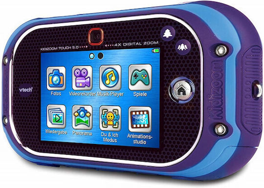 Vtech Kidizoom Touch 5.0 Cameră Foto pentru Copii 5MP Zoom Optic 4x Albastră