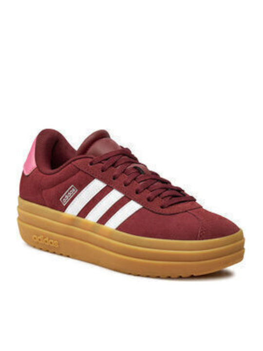 VL Court Bold Lifestyle Kinder Sneakers Burgundisch