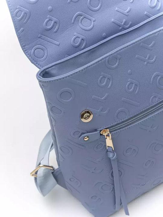 Fragola Damen Tasche Rucksack Hellblau