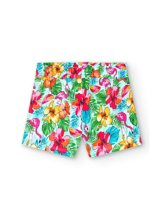 Boboli Kids Shorts/Bermuda Fabric aqua fuxia