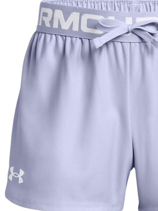 Kids' Athletic Shorts/Bermudas Play Up Solid Lilac