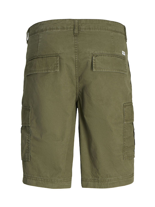 Jack & Jones Kinder Shorts/Bermudas Stoff Haki