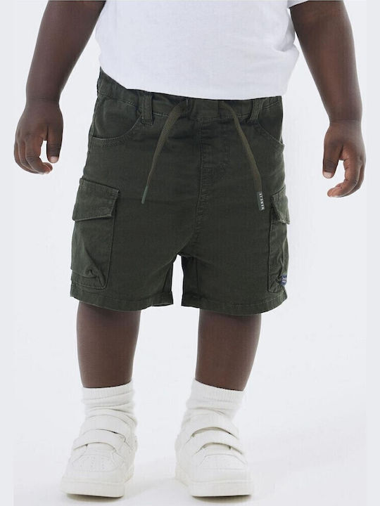 Kids' Shorts/Bermudas Fabric Khaki