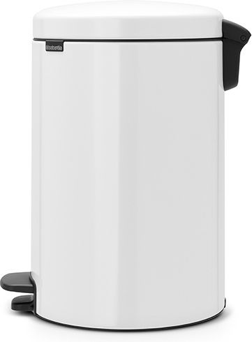 Brabantia Brabantia Metallic Waste Bin with Pedal White 20L