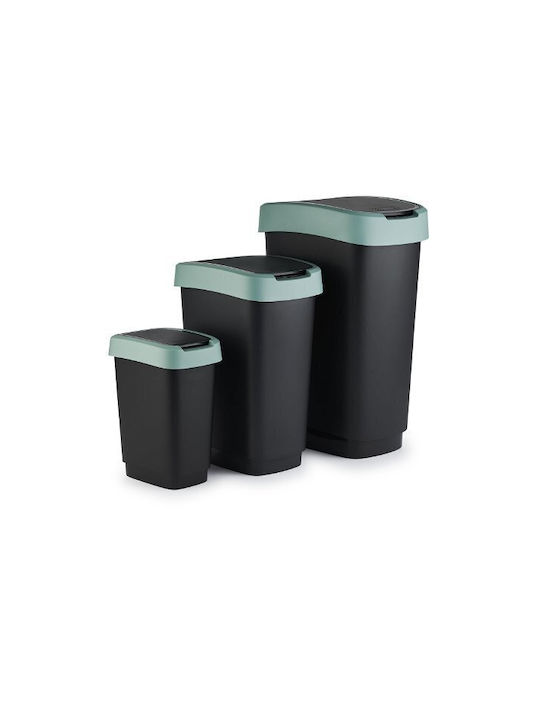 Rotho Babydesign Twist Κάδος Απορριμμάτων Πλαστικός Πράσινος 50lt