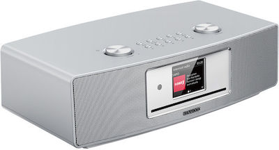 Kenwood Portable Radio-CD Player Equipped with Radio / USB Gray