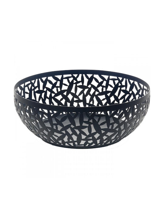 Alessi Cactus Fruit Bowl Metallic Black 29x29x10.8cm