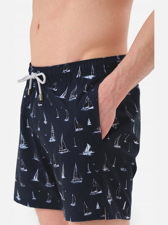 Herren Badebekleidung Shorts Mehrfarbig mit Mustern