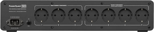 Audioquest Powerquest Power Strip Black
