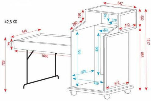DAP-Audio Rack Case D7381B