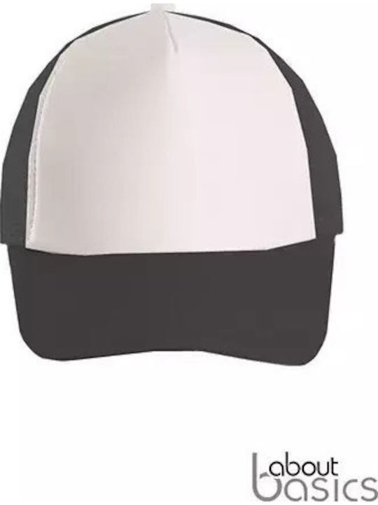 Men's Trucker Cap Black/White