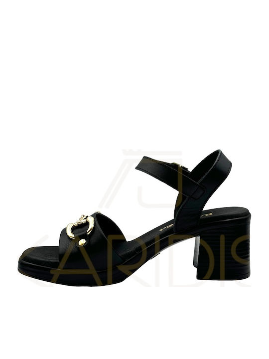 Leather Sandals Anatomic Black