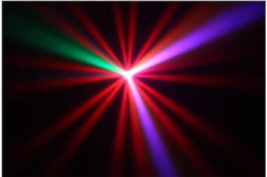 Ibiza Sound Φωτορυθμικό LED CM003LED-BL Moon Flower RGB / RGBWA