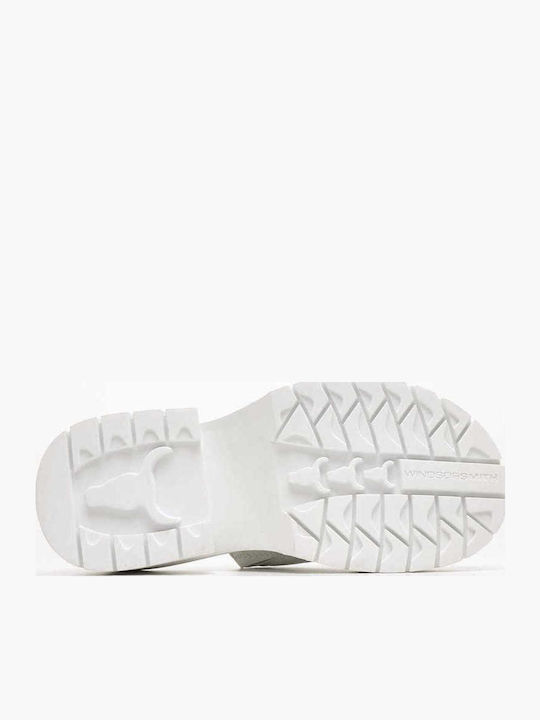 Confessions Leather White Women's Sandals