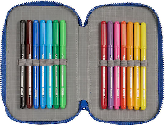 F.C. Barcelona Blue Pencil Case