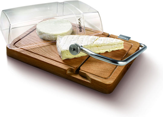 Boska Holland Cheese Dish Wooden Brown
