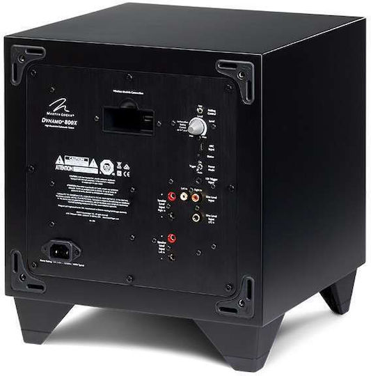 Martin Logan Dynamo 800X Fără fir Autoîntăritor Subwoofer cu difuzor de bas 10" 600W Negru
