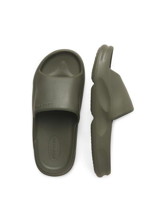 Men's Slides Olive Night