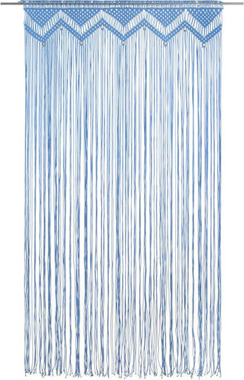 vidaXL Perdea ușă Albastru 140x240cm 323986