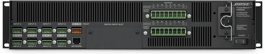 Bose PowerMatch PM8500N Προενισχυτής PA 8 Καναλιών 500W/4Ω 4000W/100V με Σύστημα Ψύξης και Σύνδεση USB 343547-1110