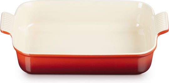 Le Creuset Ορθογώνιο Πυρίμαχο Σκεύος Κεραμικό 37x32x9.1cm