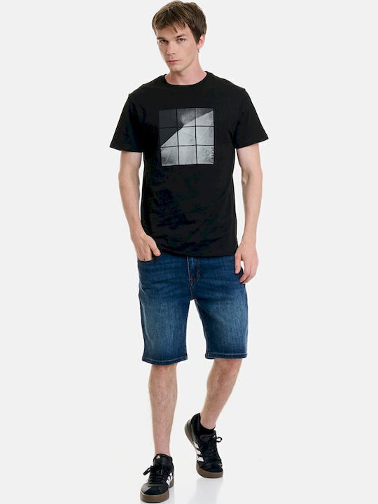 T-shirt Μαύρο