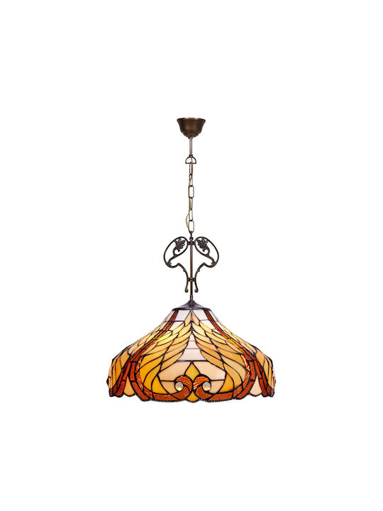 Viro Pendant Chandelier for 30 Bulbs E27 Brown