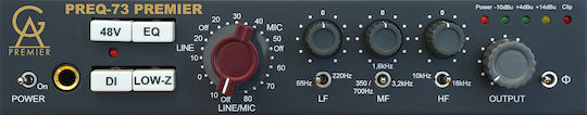 Golden Age PREQ-73 Premier Microphone Preamplifier Mono with Phantom Power & 2 XLR Input