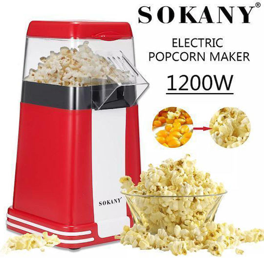 Sokany SK-291 Μηχανή Ποπ-Κορν Ζεστού Αέρα 1200W