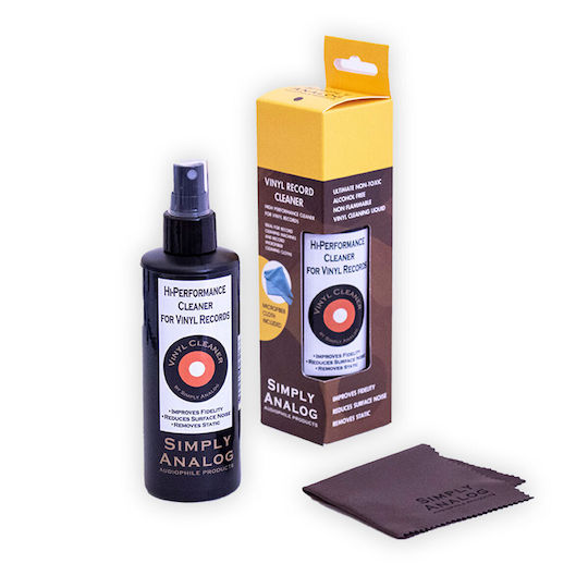 Simply Analog Vinyl Cleaner Alcohol Free Record Cleaning Fluid 200ml