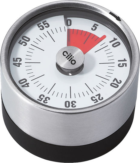 Cilio Analog Kitchen Timer Pure 6cm Countdown