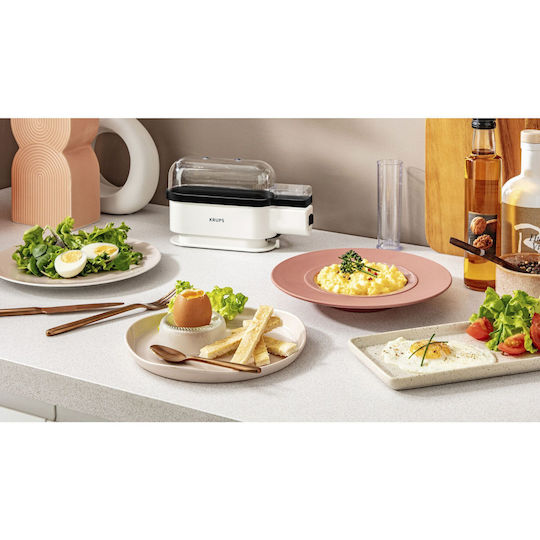 Krups Ovomat Trio Egg Cooker 3 Positions White
