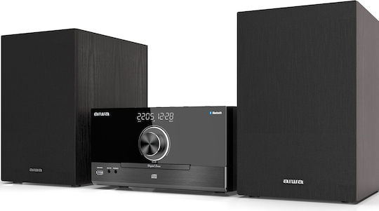Aiwa Ηχοσύστημα 5.0 MSBTU-600 100W με CD Player και Bluetooth Μαύρο