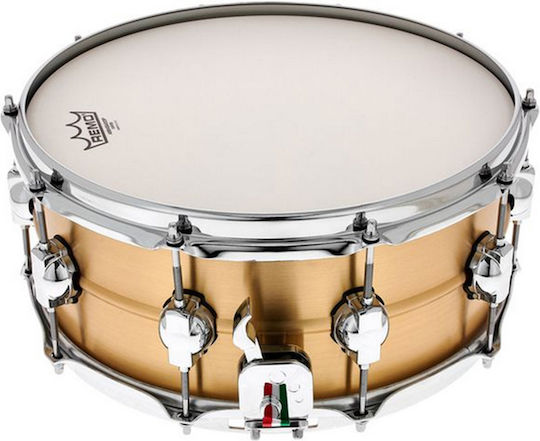 DS Drum Ταμπούρο Μεταλλικό Seamless Brass Snare 14" x 6" Χρυσό