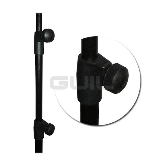 Guil AT02 Stand Music Height 87-164cm Black with Carrying Bag AT-02