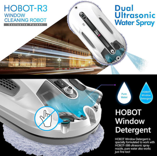 Hobot R3 Electric Robot Window Cleaner 90W White
