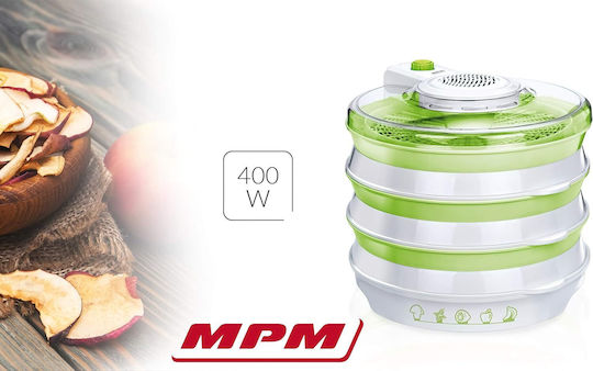 MPM Lebensmittel-Dehydrator mit 6 Regalen